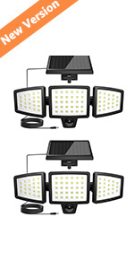 solar security light