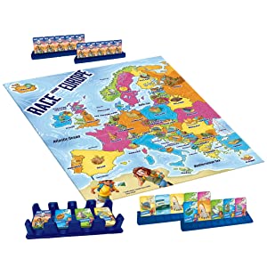 Race Around Europe Board