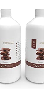 2000ml chocolate spray tan