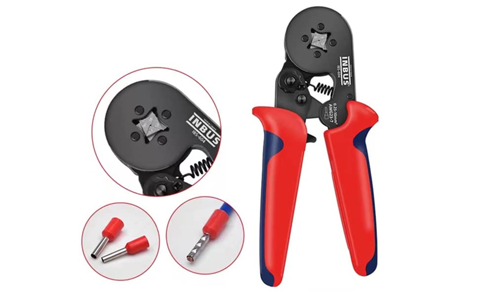 Size of crimping pliers
