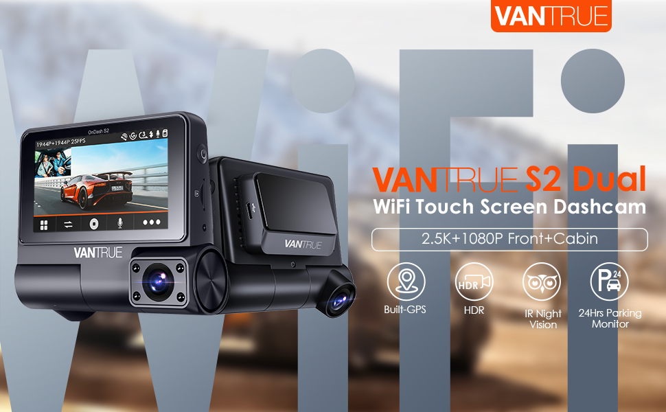 dual dashcam wifi