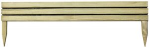 Forest Garden Slatted Edging - 1.2m - Pack of 4