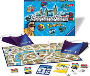 Ravensburger Scotland Yard Junior - Family Strategy Board Game For Kids and Adults Age 6 Years and Up - 2 to 4 Players