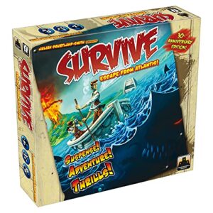 Stronghold Games | Survive: Escape from Atlantis! 30th Anniversary Edition | Board Game| Ages 8+ | 2-4 Players | 45 Minutes Playing Time