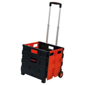 Amtech - Folding Shopping Trolley on Wheels