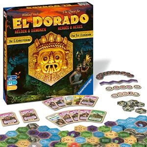 Ravensburger El Dorado Heroes & Hexes Family Board Game for Adults & Kids Age 10 Up - Strategy Games