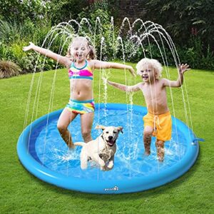 pecute Sprinkler Pad for Dogs & Kids -130cm