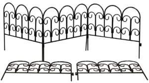 Pack of 5 x Heavy Duty Steel Path and Border Edging (45cm x 41cm panels)