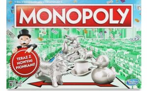 Monopoly Gra Strategiczna Planszowa Monopoly Classic Z Nowymi Pionkami Prezent Polish Board Game