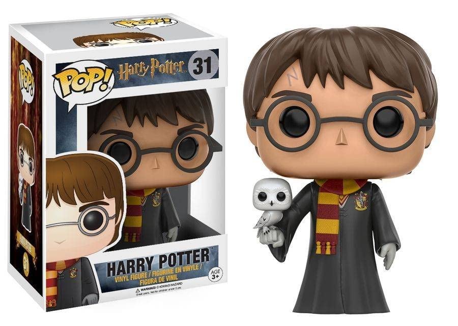 Funko POP! Movie: HP - Harry Potter With Hedwig - Collectable Vinyl Figure For Display - Gift Idea - Official Merchandise - Toys For Kids & Adults - Movies Fans - Model Figure For Collectors