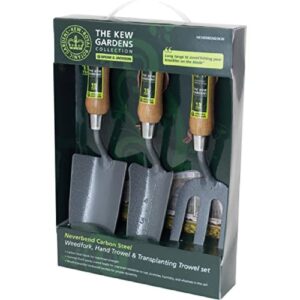 Spear and Jackson Kew Gardens NEVERBEND3KW Carbon Steel Gift Set (3-Piece)