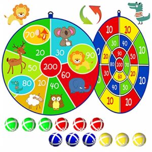 Lbsel Dart Board for Kids with Sticky Balls