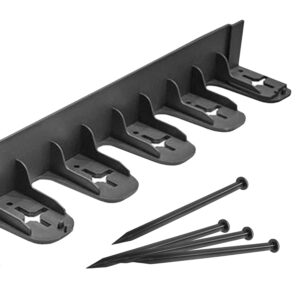 Eco Trade Counter 45mm Flexible Lawn Edging Border | 800mm Long Garden Border Edging for Gravel