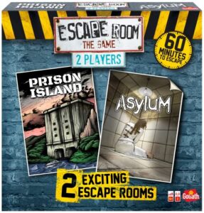 Escape Room: The Game - 2 Player Edition | 2 Exciting Escape Rooms in Your Own Home! | Board Games for Adults | For 2 Players | Ages 16+