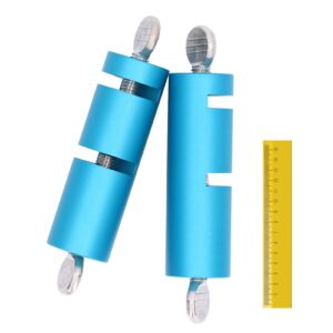 Natudeco Tail Stair Gauges Framing Square Attachment Jigs Carpenture Measuring Tool Vertical Angle Layout Gauges Tool 2 Packs