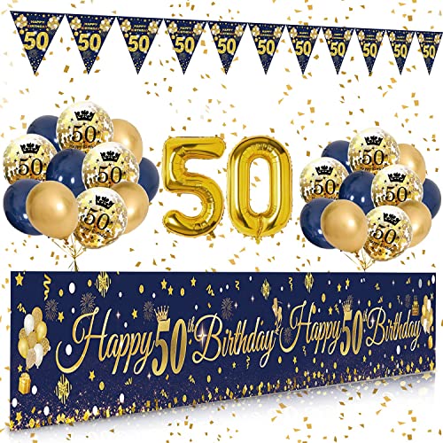50th Birthday Decorations Men
