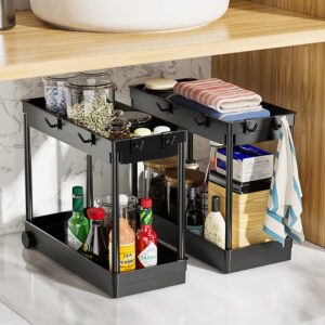 Acidea 2pcs Under Sink Storage