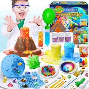 UNGLINGA 50+ Science Lab Experiments Kit for Kids Age 4-6-8-10