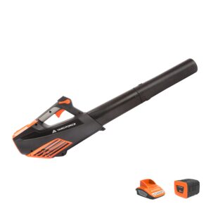 Yard Force 40V Cordless Leaf Blower 230km/h Air Speed with Lithium Ion Battery and Charger - Part of GR 40 range - LB G18