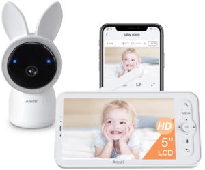 ARENTI Baby Monitor with Camera and Night Vision