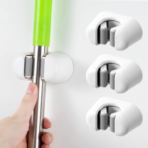 CORNERIA 3 PCS Broom Mop Holder Tidy Organizer