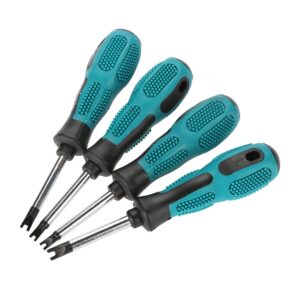 U Shaped Screwdriver Magnetic CRV Multifunctional Hand Tool Screwdriver Set 4Pcs
