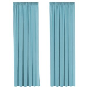 H.Versailtex Solid Thermal Insulated Blackout Curtains for Bedroom/Kitchen/Living Room