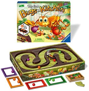 Ravensburger My First Bugs in the Kitchen Board Games for Children Age 3 Years Up - 2 to 4 Players - Kids Gifts [Amazon Exclusive]