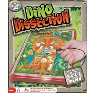 Kids Play - Dino Dissection Game - Brilliant Family Board Games Idea for Kids - Great for Travel - Card Game Alternative - 1 Player - Hilarious & Fun Games for Everyone - 5+ Years
