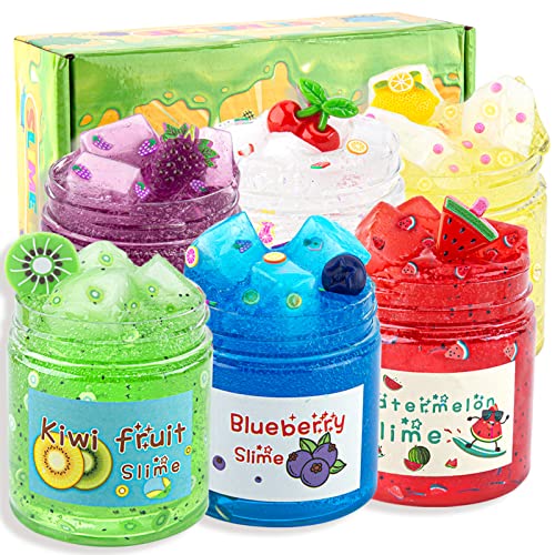 6 Pack Crystal Slime