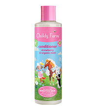 Conditioner, strawberry and organic mint