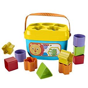 Classic stacking and sorting fun that introduces baby to shapes, colours & more!