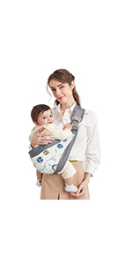 baby sling-cartoon