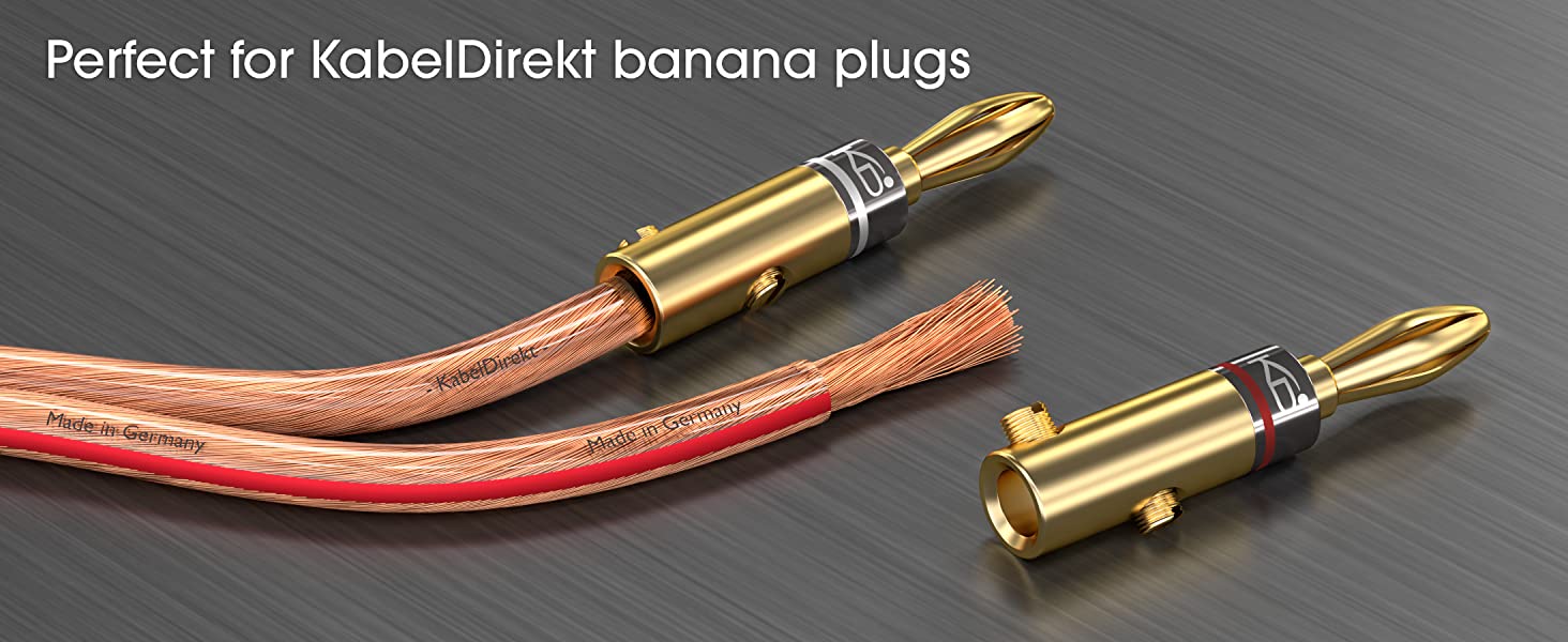 KabelDirekt speaker cable