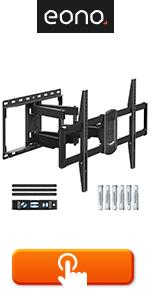 TV Bracket Wall Mount Swivel and Tilt for Most 42 70 inch TV VESA 600x400mm