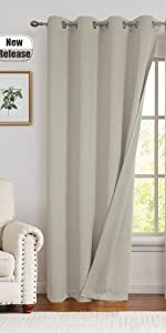linen blackout curtain