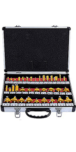 35PCS 1/4'' Router Bit Set
