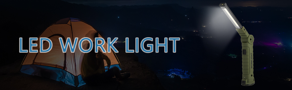 LED Rechargeable Flashlights Work Lights