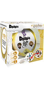 Asmodee | Harry Potter Dobble | Card Game | Ages 6+ | 2-8 Players | 15 Minutes Playing Time