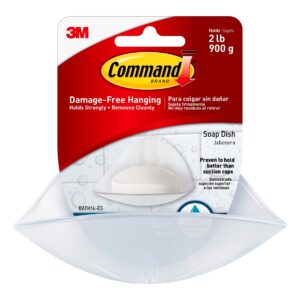 3M Command BATH14-ES Soap Dish - white