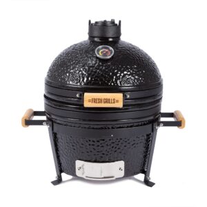 Fresh Grills Ceramic BBQ Grill - Mini Kamado BBQ Oven