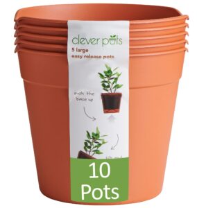 Clever Pots Easy Release Plastic Plant Pots