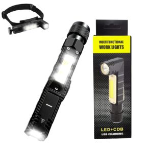 Hsility Torch Handheld Flashlight 3 Work Models Super Bright 5 Light Model Solid Built Waterproof and Shockproof Ligh