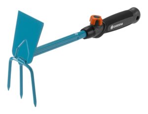 Gardena combisystem Hand Hoe (8915); for loosening and aerating soil (made of high-quality steel);6.5 cm width 08915-2