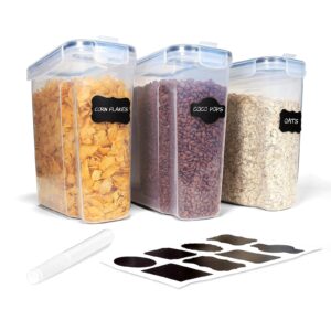 Ryori Cereal Containers with Lids Airtight 4L
