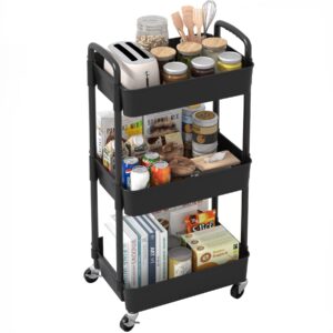 Sywhitta 3-tier Trolley on Wheels