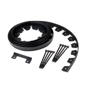 Easyflex Heavy-Duty No-Dig Landscape Edging with Anchoring Spikes