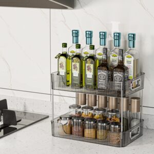 Junw 2 Tier Kitchen Cupboard Organizer