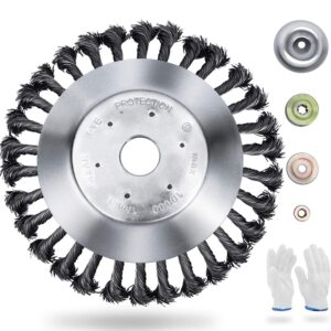 HAUSPROFI 8'' Grass Trimmer Cutter Head for Garden Lawn Mower
