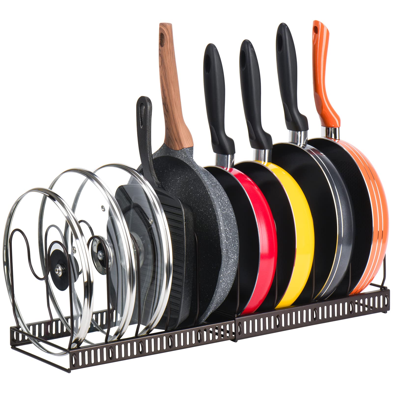 oplife Expandable Pans Organiser Rack